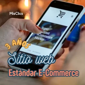 sitio web estándar e-commerce